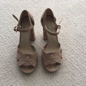 michael kors heels ONLY WORN ONCE